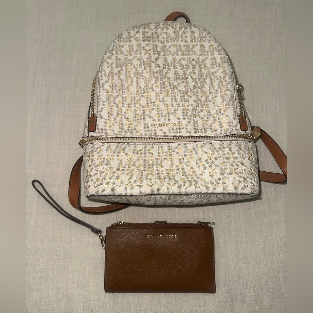 Michael Kors Backpack & Wallet